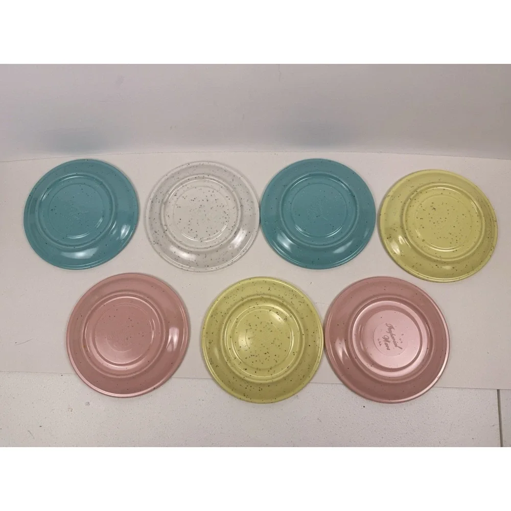 Vintage Imperial Ware Melmac Melamine 31 piece lot MCM Speckled